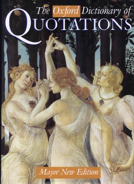 Oxford Dictionary of Quotations