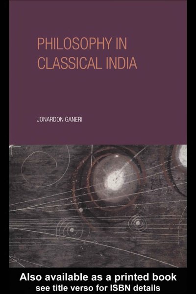 Philosophy in Classical India