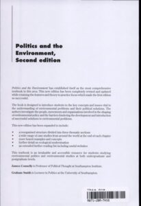 Politics and the Environment - From Theory to Practice