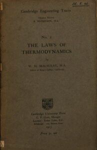 The Laws of Thermodynamics
