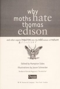 Why Moths Hate Thomas Edison