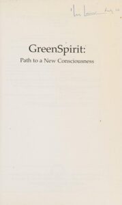 GreenSpirit – Path to a New Consciousness