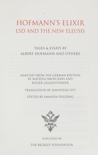 Hofmann's Elixir