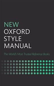 Oxford Style Manual