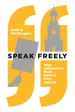 Speak Freely – Why universities must defend free speech