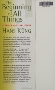THE BEGINNING OF ALL THINGS