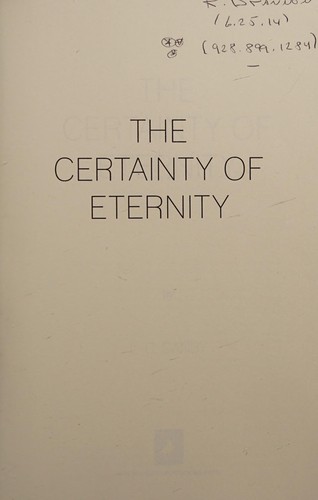 The Certainty of Eternity