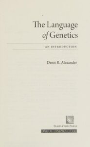 The Language of Genetics