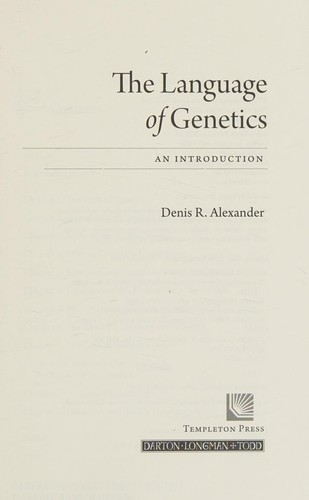 The Language of Genetics