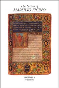 THE LETTERS OF MARSILIO FICINO